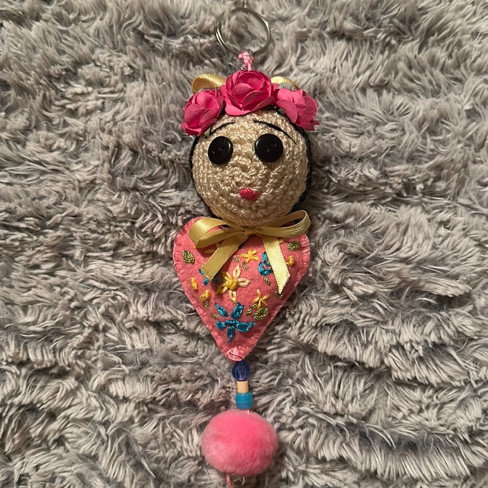 Frida Kahlo keychain